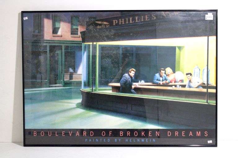 Boulevard Of Broken Dreams by Helnwein Gallery Poster 29 x 40 Bunting Note In 1984