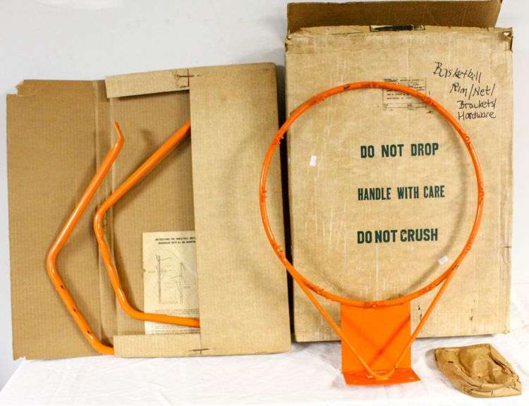 Basketball Rim Net Brackets Hardware Description courtesy of