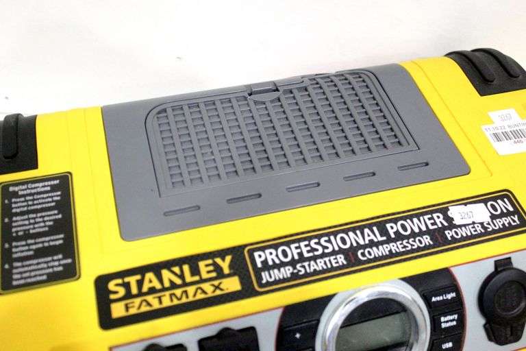 Stanley FATMAX Professional Power Station Jump Starter Compressor