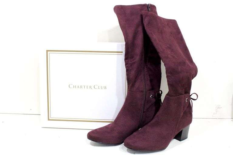 Charter Club Boots Size 8 1 2 M Bunting Online Auctions