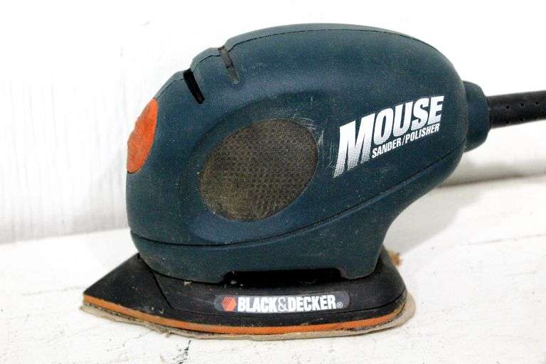 Black & Decker Mouse Sander and accessories Bunting Online Auctions