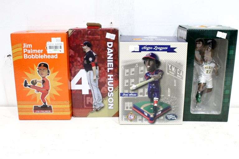 Sports Figure Bobbleheads, includes Toni Stone, Jim Palmer and more