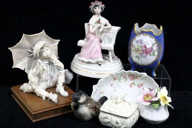 Famous Maker Names Porcelain China Figurines and other Vintage
