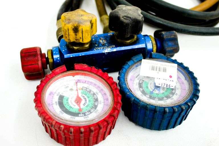 Imperial Refrigerant HVAC Manifold Guage & Hose Set Bunting Online