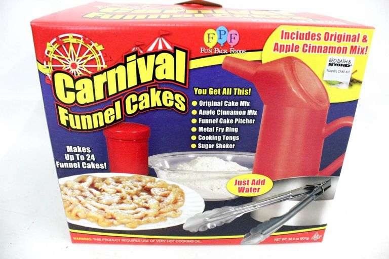 Carnival Funnel Cake Kit in original box. Bunting Online Auctions