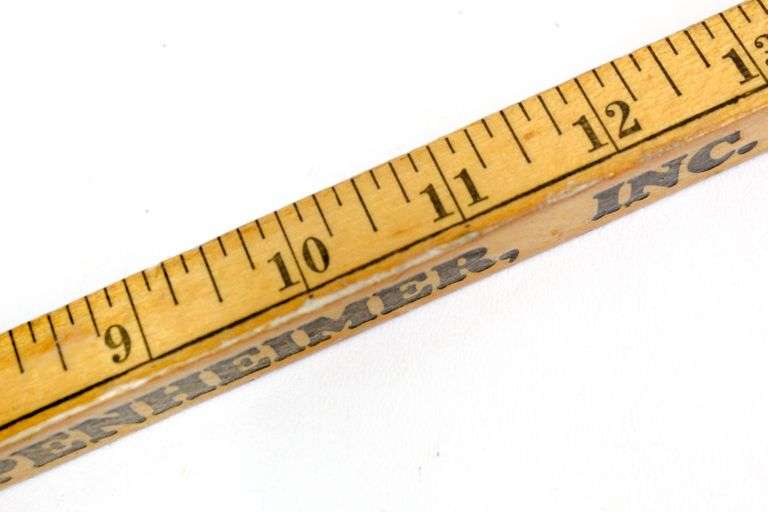 Vintage Yard Stick/pole advertising KahnOppenheimer Bunting Online