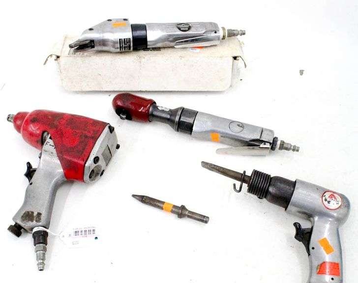 Central Pneumatic air inline metal shear, model 36568. Alltrade Air