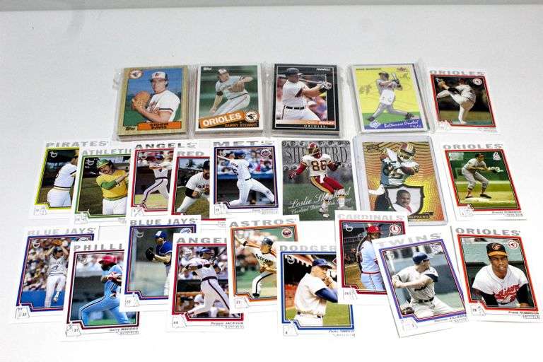 Vintage baseball trading cards collection Bunting Online Auctions