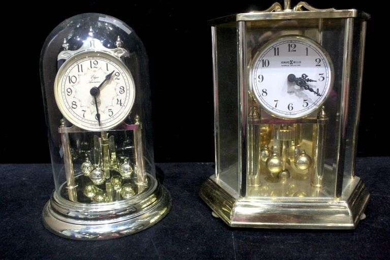 Anniversary style clock collection Two pieces Howard Miller Barwick
