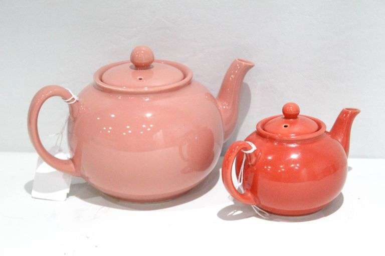 Vintage Pristine England Teapots (two) Circa 1970s Bunting Online
