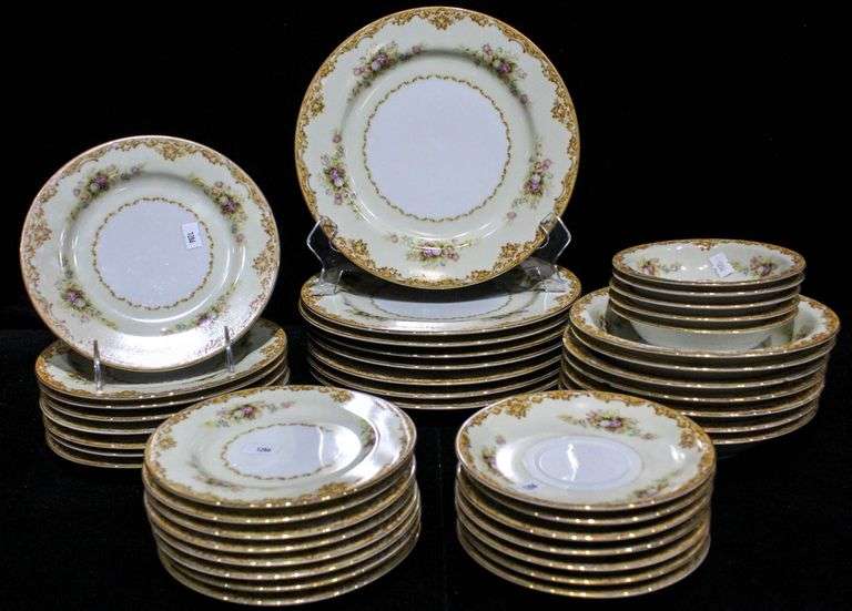 Made in Occupied Japan Jyoto China Dishware Set, includes dinner