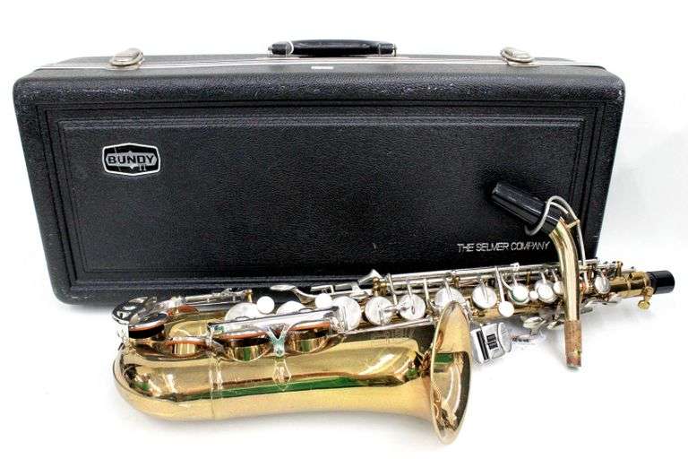 Selmer Bundy II Alto Saxophone Made in USA with case Bunting Online