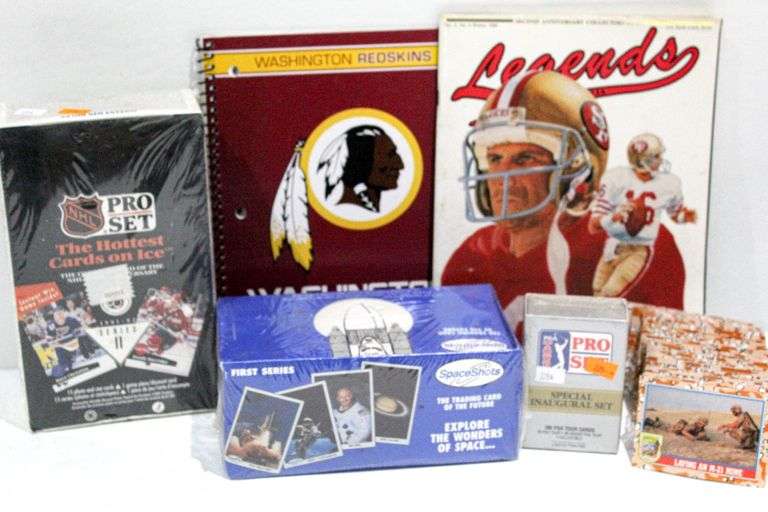 Redskins and other sports team memorabilia Bunting Online Auctions