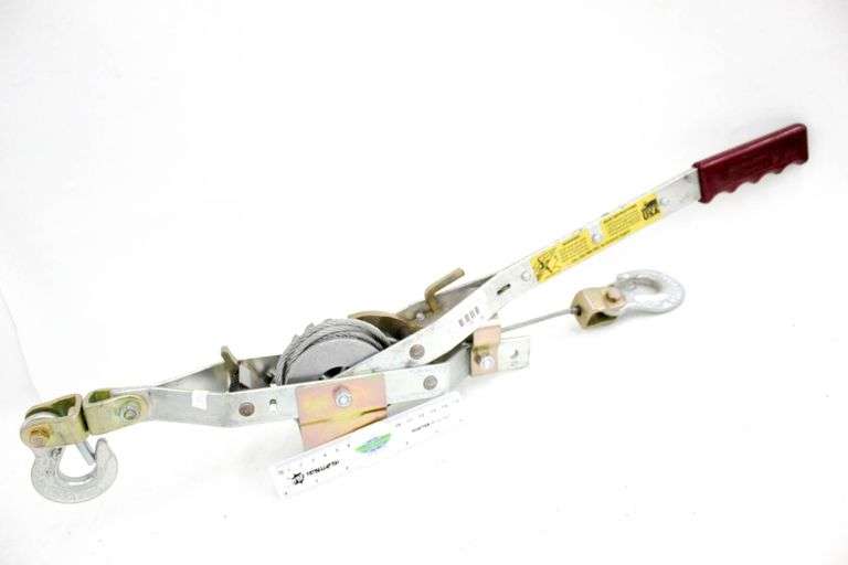 Rope Ratchet Puller ComeAlong hand puller Bunting Online Auctions