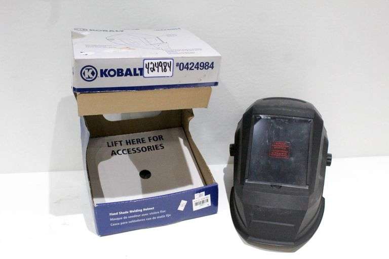 Kobalt Fixed Shade Welding Helmet Bunting Online Auctions