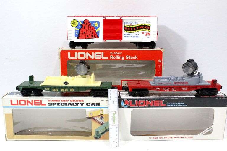 Lionel train cars , Includes 1978 TTOS convention car 69678 , Railroad
