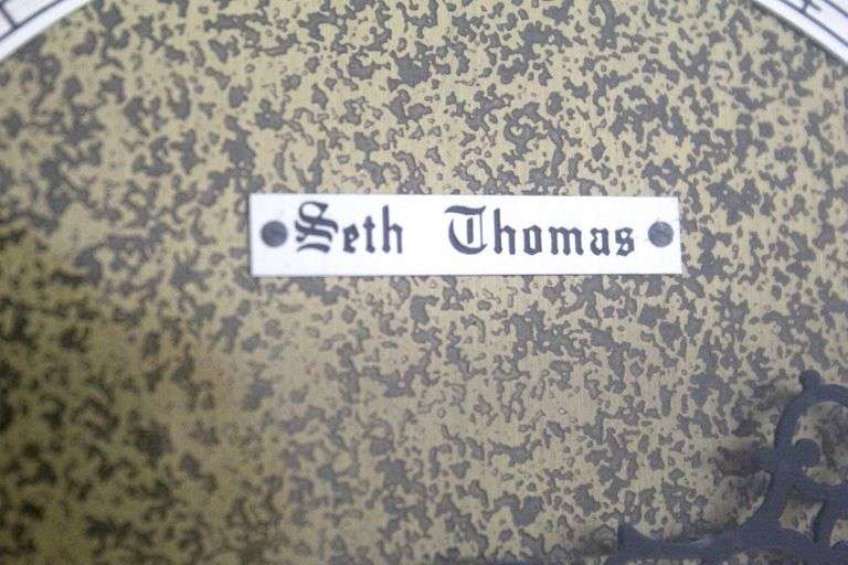 Seth Thomas Legacy 8Day Keywound Clock with Westminster Strike and