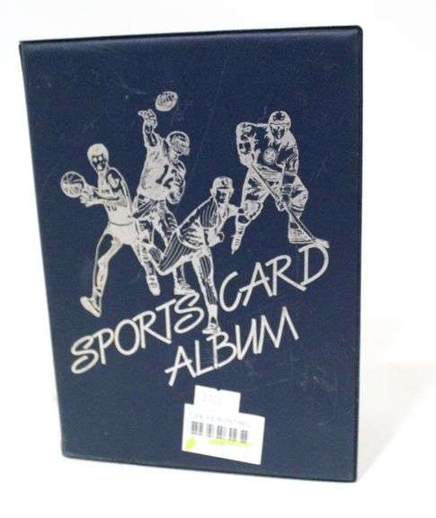 WCW  ( World Champion Wrestling ) Trading Cards Sports Card Album.   c 1991   Fabulous Freebirds , Mr. Wall Street & More.   70 Cards Plus  6x8"