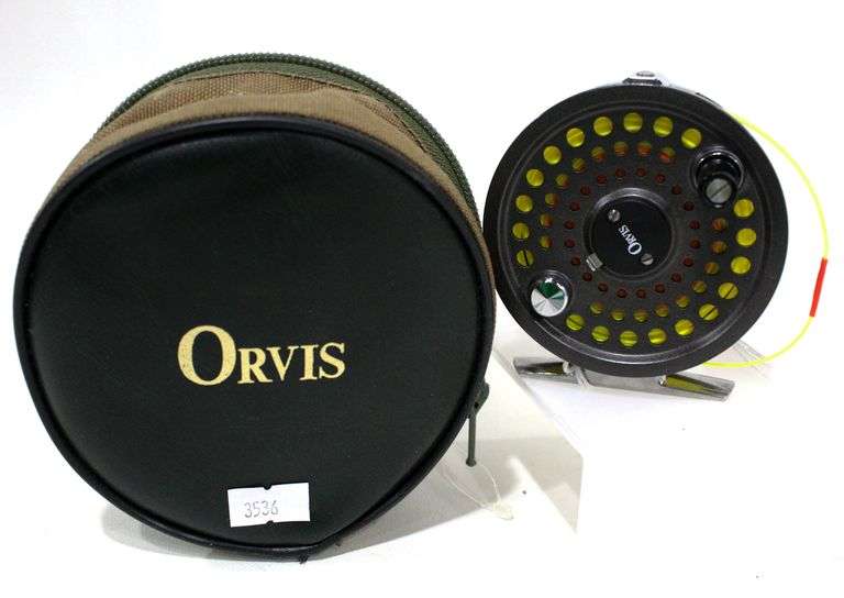 Orvis Fly Fishing Reel with Case Bunting Online Auctions
