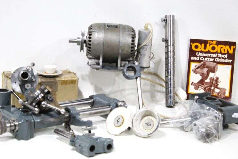 QUORN Universal tool and cutter grinder , Sharpening device for machine