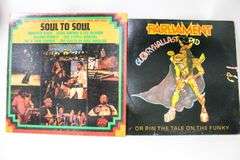 LP Record / Album Collection: Fatback Is This The Future,  Luther Vandross It's Over Now, Bootsy's Rubber Band, Parliament, Soul to Soul & More.  30 Items