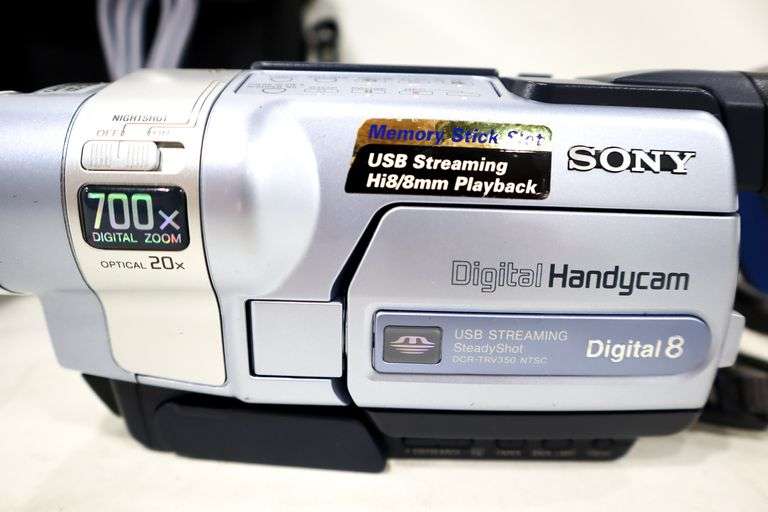 Sony Handycam 700x Digital Zoom Camcorder with case and accessories
