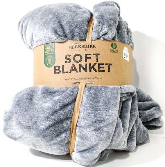 Berkshire Life Soft Blanket King Size Bunting Online Auctions