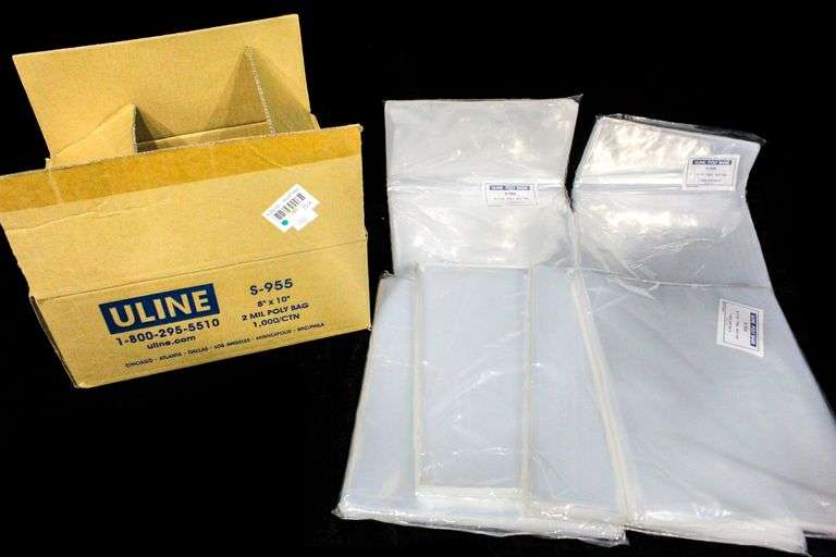 ULINE Poly Bags Multiple Items Bunting Online Auctions