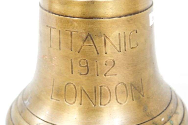 Titanic 1912 London Commemorative Décor Titanic Bell 16" Bunting Online Auctions