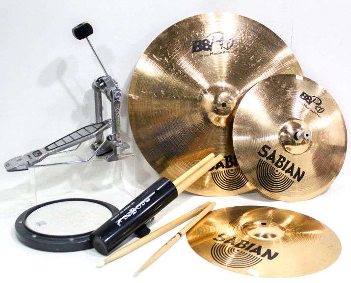 Sabian Cymbals, Pearl Foot Pedal, and Other Bunting Online Auctions