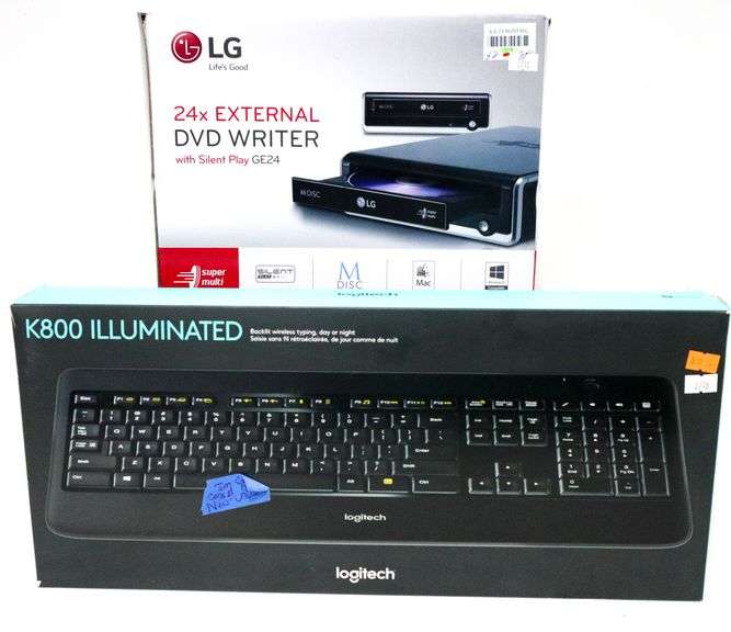 LG DVD Writer with Silent Play GE24 / 24 x External P/N MAY 66016306