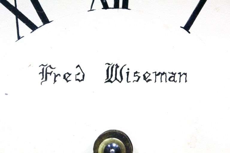 Antique Franz Hermle Model 141040K Clock With Fred Wiseman Face in