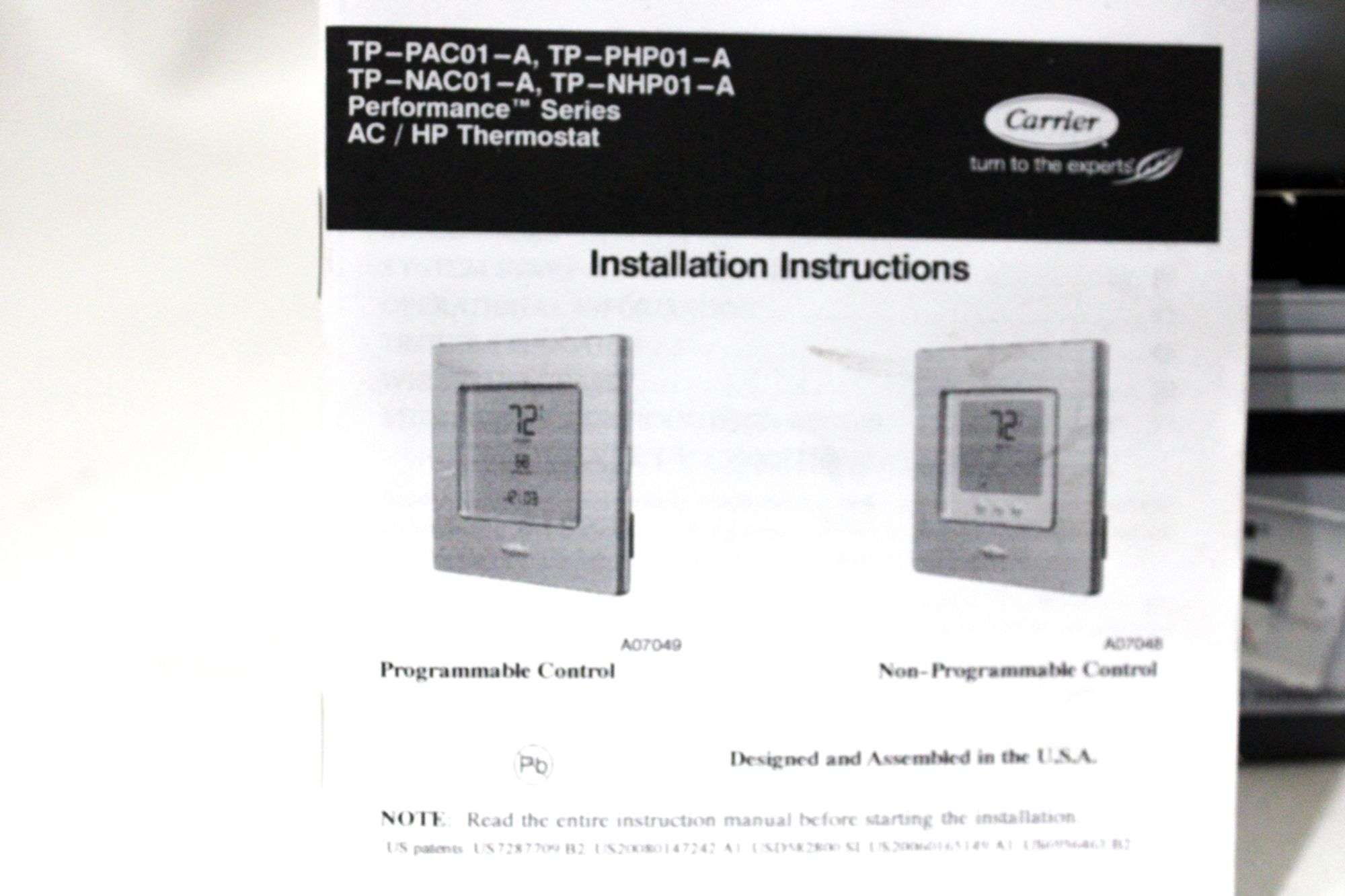 Edge Performance Series Programmable Thermostat - Bunting Online Auctions