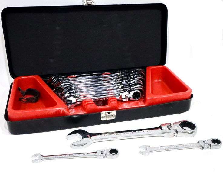 Blackhawk Proto BW3250L 12 Pc Locking Flexible Ratcheting Wrench Set