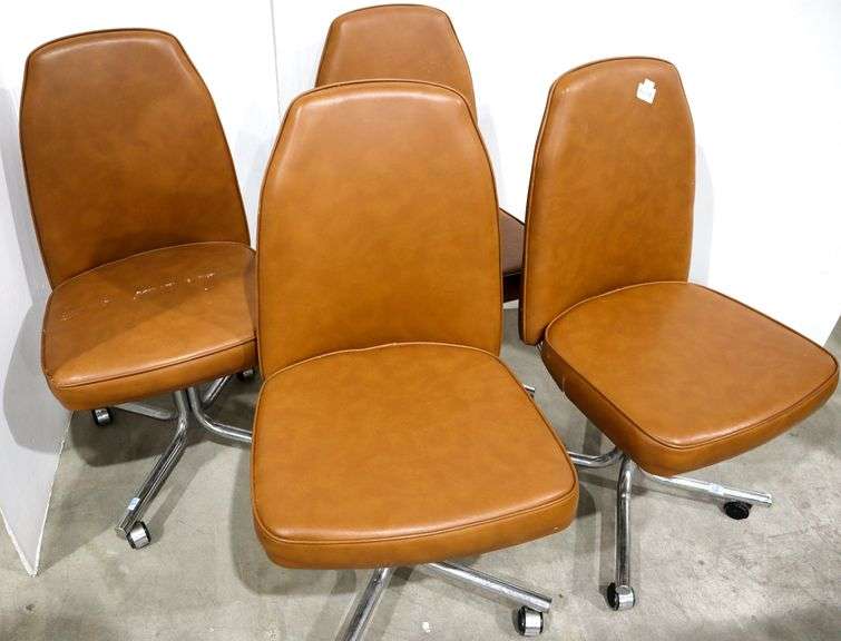 Vintage Stoneville Furniture Co. Retro Style Pedestal Base Side Dining