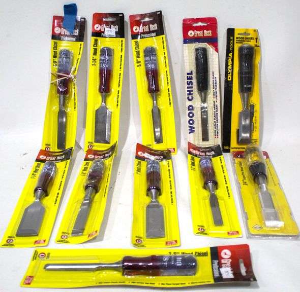 Wood Chisel Collection Bunting Online Auctions