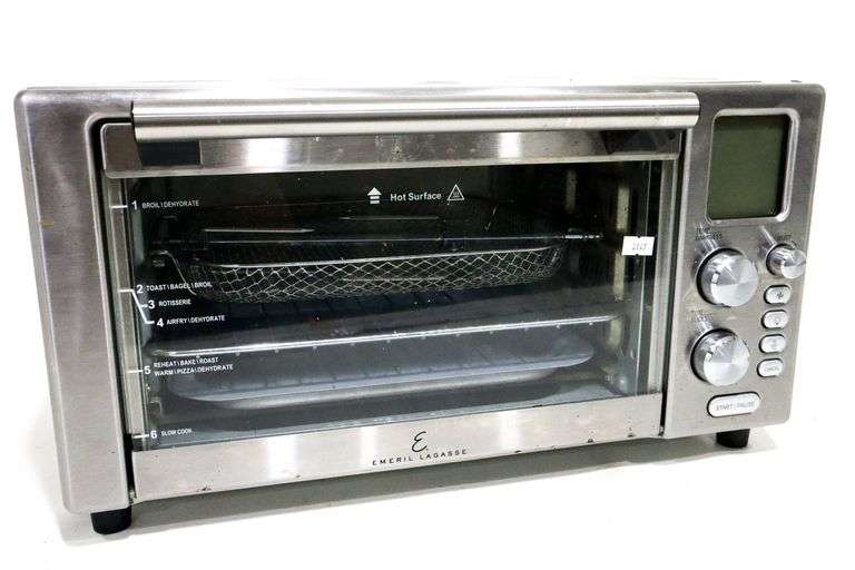 Emeril Lagasse Air Fryer Oven E207393 CASE 7 Bunting Online Auctions