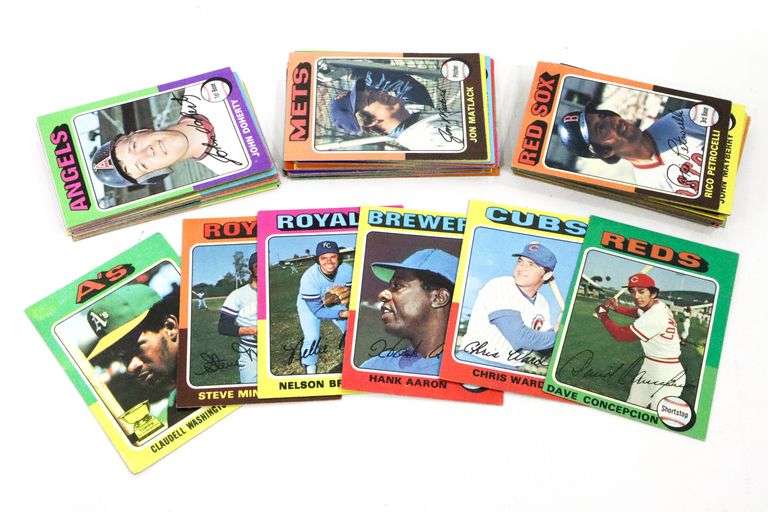 Baseball Trading Card Collection 1975 Topps Allstar Rookie Claudell