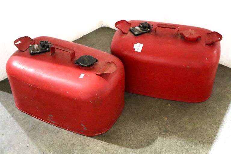 Marine Outboard Motor Gas Cans Two Bunting Online Auctions