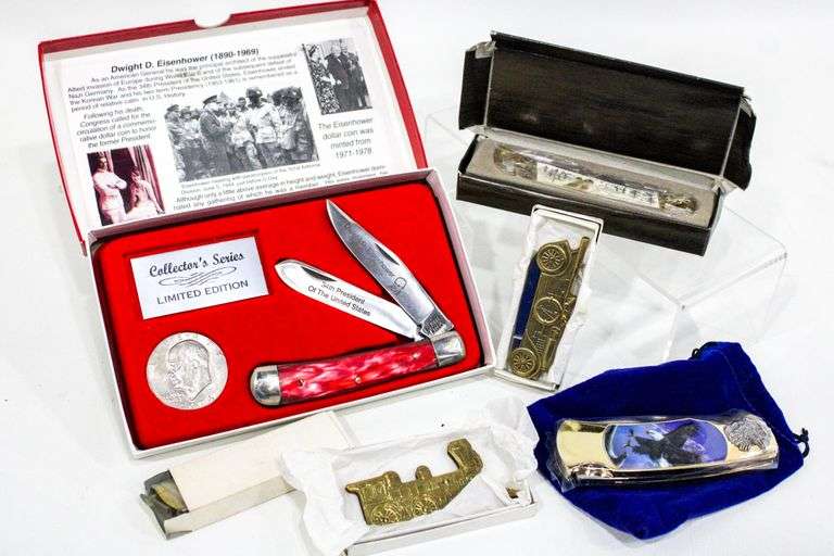 Pocket Knife Collection includes Dwight D Eisenhower 18901969 Knife