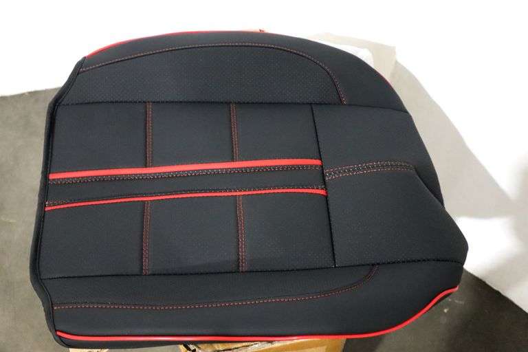 Seat Cover Description courtesy of the consignor Bunting Online