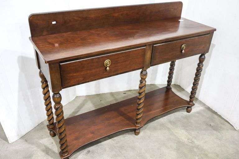 The Bombay Co. Barley Twist Legs Sideboard Ca. 1993 Bunting Online