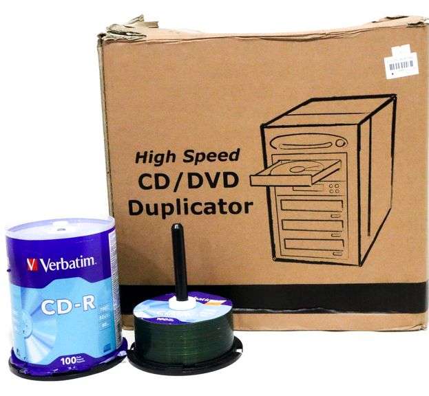CD / DVD Duplicator With CDs Bunting Online Auctions