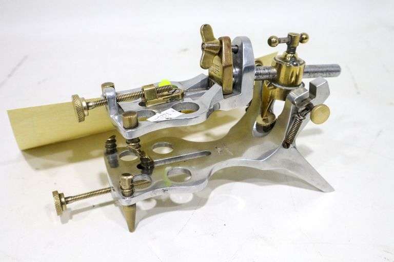 1950s Dental Articulator by Brevetto Galetti, Made in Italy Description courtesy of the