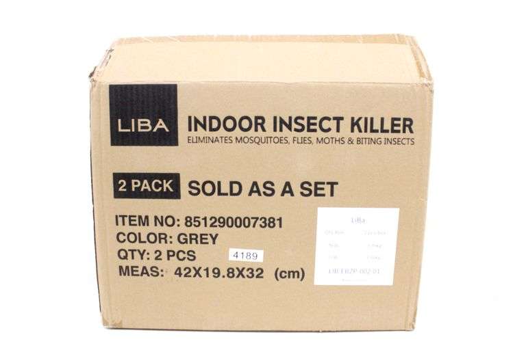 Liba Indoor Insect Killer. Bug Zapper / 2 Pack Eliminates Mosquitos