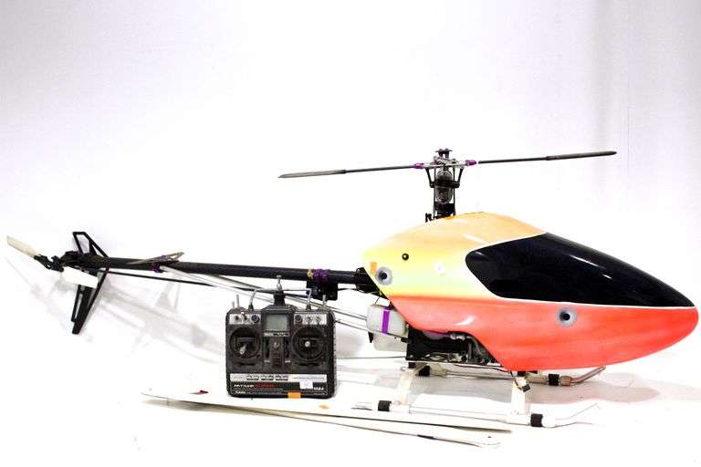 Thunder Tiger Huge Two Blade Helicopter Model w/Futuba FPT7UHP Super