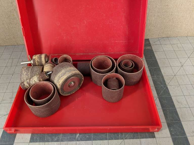 2 STAPLERS, SANDING WHEELS, MIRACLE ERASERS Bid On Estates Auction