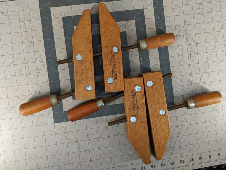 2 WOOD CLAMPS Bid On Estates