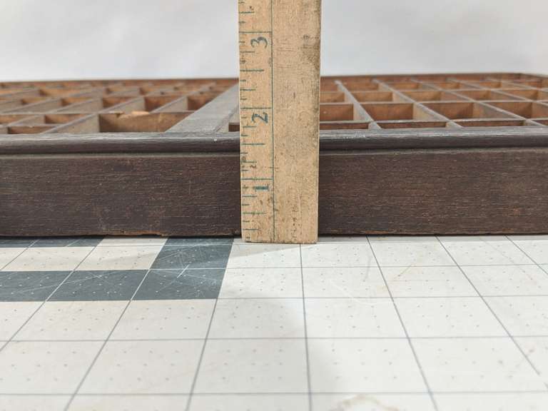 PRINTER'S BLOCK DRAWER Bid On Estates Auction Services