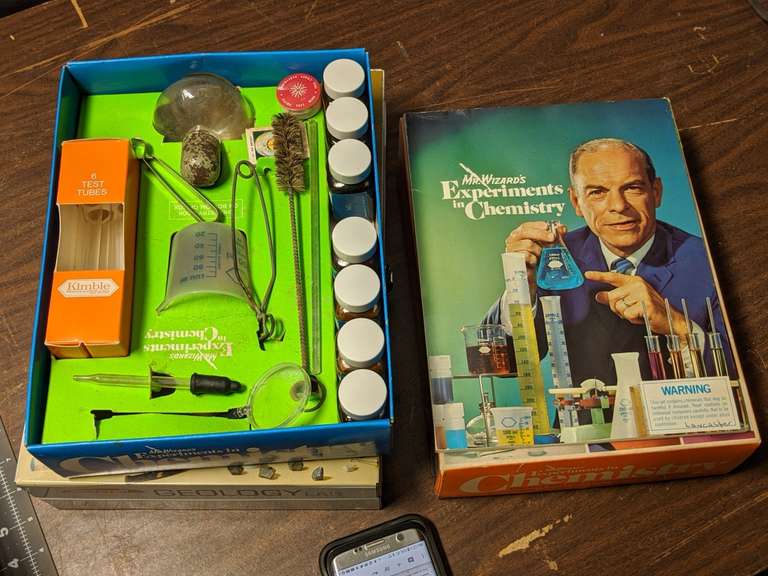 BOARD GAMES, CHEMISTRY SET, MICROSCOPE Bid On Estates